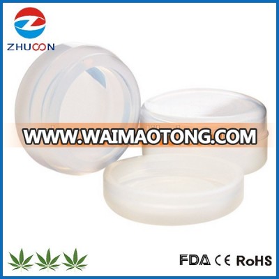 5ML 6ML 7ML Silicone Non-Stick Platinum Cured ultra clear concentrate container