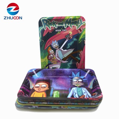 high quality tin tray Serving Tray custom weed rolling tray wholesale