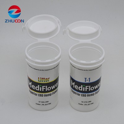 Wholesale plastic pill bottle medicine use pop top container 19 dram 19 d